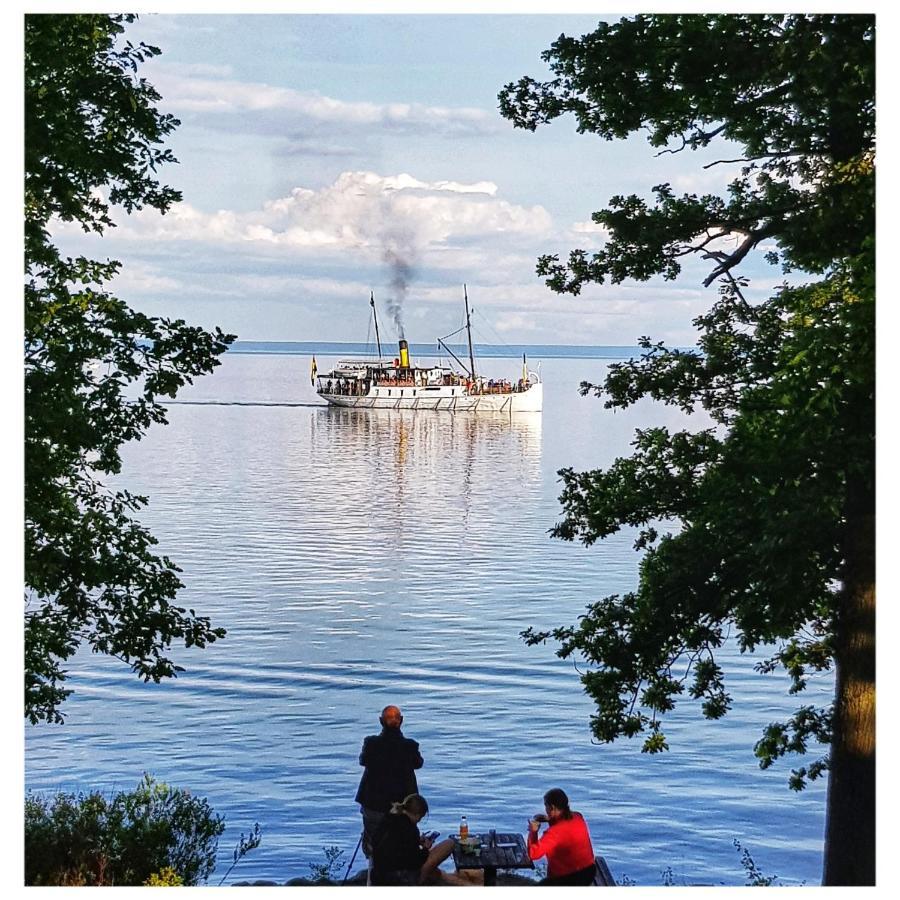 Villa Eira Vandrarhem Hjo Bagian luar foto